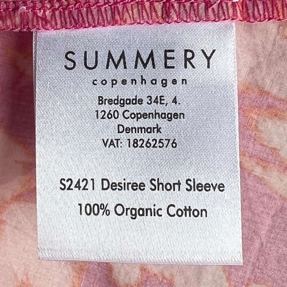 NWT SUMMERY (CECILIE) COPENHAGEN COTTON TOP - Picture 4 of 10